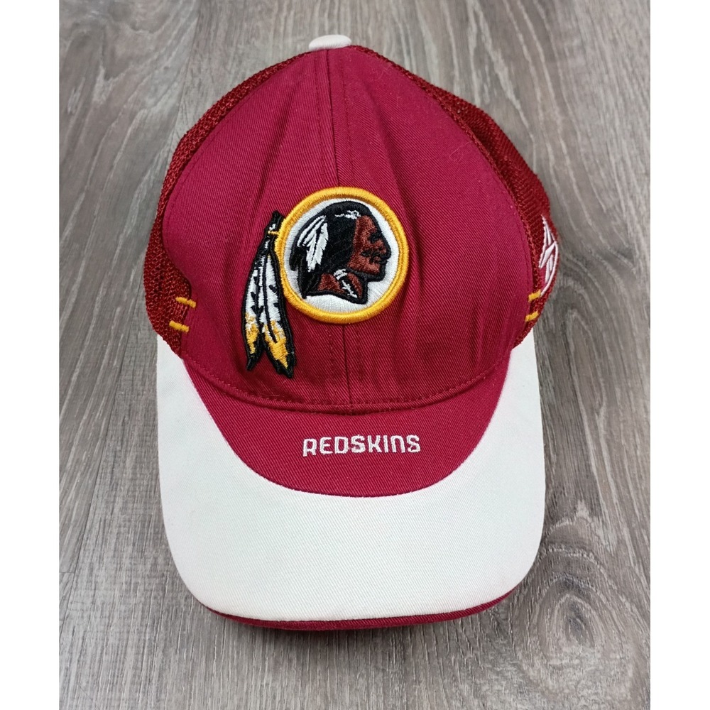 Vintage Reebok Washington Redskins Hat Cap Sz CHILD NFL Football Y2K